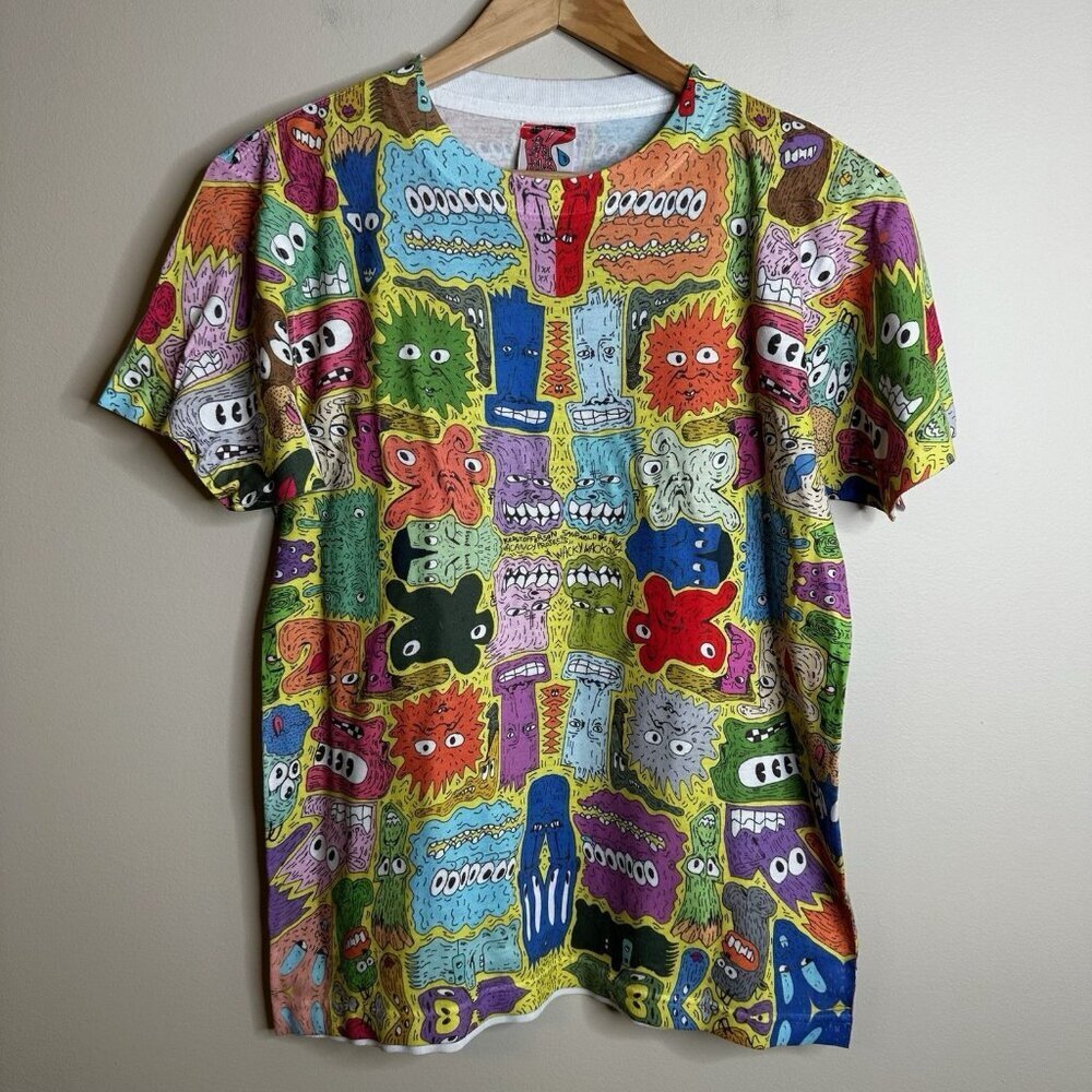 Wacky Wacko Short Sleeve Graphic T‎ Shirt Seth Bogart Kristofferson San Pablo Sm